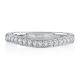 A.JAFFE Platinum Metropolitan Diamond Wedding Ring MRSRD2346
