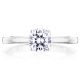 Tacori P100RD65FW 14 Karat Coastal Crescent Engagement Ring