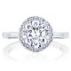 Tacori P1012RD8FW 14 Karat Coastal Crescent Engagement Ring