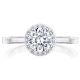 Tacori P101RD65FW 14 Karat Coastal Crescent Engagement Ring