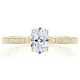 Tacori P102OV7X5FY 14 Karat Coastal Crescent Engagement Ring