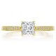 Tacori P102PR5FY 14 Karat Coastal Crescent Engagement Ring