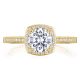 Tacori P103CU65FY 14 Karat Coastal Crescent Engagement Ring