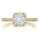 Tacori P103PR55FY 14 Karat Coastal Crescent Engagement Ring
