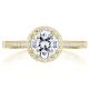 Tacori P103RD65FY 14 Karat Coastal Crescent Engagement Ring