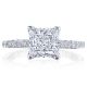 Tacori P1042PR7FW 14 Karat Coastal Crescent Engagement Ring