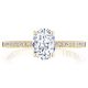 Tacori P104OV75X55FY 14 Karat Coastal Crescent Engagement Ring