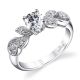 Parade Lyria Bridal R0925 18 Karat Diamond Engagement Ring