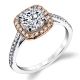 Parade New Classic R1915 Platinum Diamond Engagement Ring