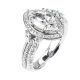 Parade Speira Bridal R2106 Platinum Diamond Engagement Ring