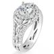 Parade Lyria Bridal R2122 Platinum Diamond Engagement Ring