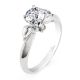 Parade Lyria Bridal R2474B Platinum Diamond Engagement Ring