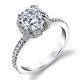 Parade New Classic R2865 Platinum Diamond Engagement Ring