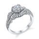 Parade Lyria Bridal R2952 14 Karat Diamond Engagement Ring