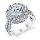 Parade Hemera Bridal R3007 Platinum Diamond Engagement Ring