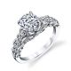 Parade Lyria Bridal R3188 Platinum Diamond Engagement Ring
