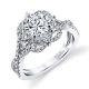Parade Hemera Bridal R3202 Platinum Diamond Engagement Ring