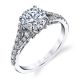 Parade New Classic R3322 18 Karat Diamond Engagement Ring