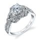 Parade Hemera Bridal Platinum Diamond Engagement Ring R3349
