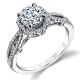 Parade Hemera Bridal Platinum Diamond Engagement Ring R3495
