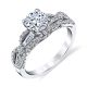 Parade Hemera Bridal Platinum Diamond Engagement Ring R3517