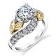 Parade Lyria Bridal Platinum Diamond Engagement Ring R3518