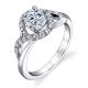 Parade Hemera Bridal R3536 Platinum Diamond Engagement Ring