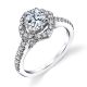 Parade Hemera Bridal Platinum Diamond Engagement Ring R3549