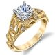 Parade Hera Bridal Platinum Diamond Engagement Ring R3555B