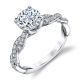 Parade Hemera Bridal R3568B Platinum Diamond Engagement Ring