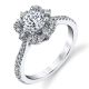 Parade Hemera Bridal 18 Karat Diamond Engagement Ring R3672D