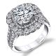 Parade Hemera Bridal Platinum Diamond Engagement Ring R3688