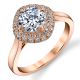 Parade Hemera Bridal Platinum Diamond Engagement Ring R3864