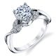 Parade Lyria Bridal Platinum Diamond Engagement Ring R3928