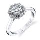 Parade Hera Bridal Platinum Diamond Engagement Ring R3933
