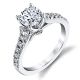 Parade New Classic Platinum Diamond Engagement Ring R3935