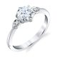 Parade New Classic Bridal R4315 14 Karat Diamond Engagement Ring