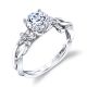 Parade Lyria Bridal R4495 Platinum Diamond Engagement Ring