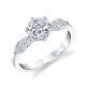 Parade New Classic Bridal R4680 14 Karat Diamond Engagement Ring