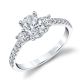 Parade New Classic Bridal R4703 14 Karat Diamond Engagement Ring