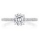 Tacori P104RD65FW 14 Karat Coastal Crescent Engagement Ring