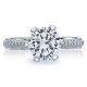 Simply Tacori 18 Karat Diamond Solitaire Engagement Ring 2507RD8