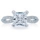 Tacori 18 Karat Simply Tacori Solitaire Engagement Ring 2573PR7