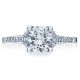 2604RD75 Platinum Simply Tacori Engagement Ring