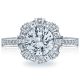 Simply Tacori 18 Karat Diamond Solitaire Engagement Ring 2643RD65