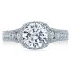 Tacori Crescent Platinum Engagement Ring HT2515RD812X