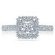 HT2522PR55 Platinum Tacori Blooming Beauties Engagement Ring