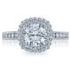 HT2523CU7 Tacori Crescent 18 Karat Engagement Ring