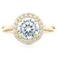 Tacori HT2651RD8Y 18 Karat RoyalT Engagement Ring