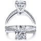 Taryn 14k White Gold Oval Diamond Engagement Ring TE10439O8W44JJ
